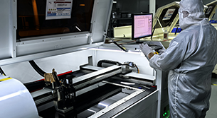 Laser cutting